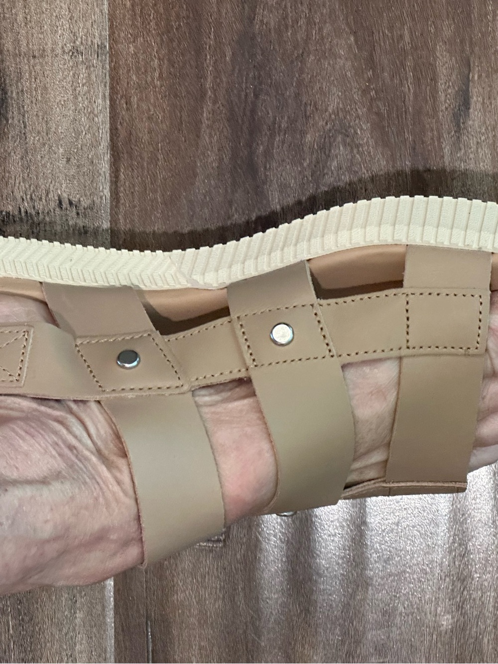 Sorel sandals. Nude color - Picture 7 of 10